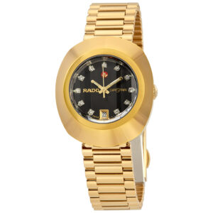 Home rado original automatic black dial ladies watch r12416613
