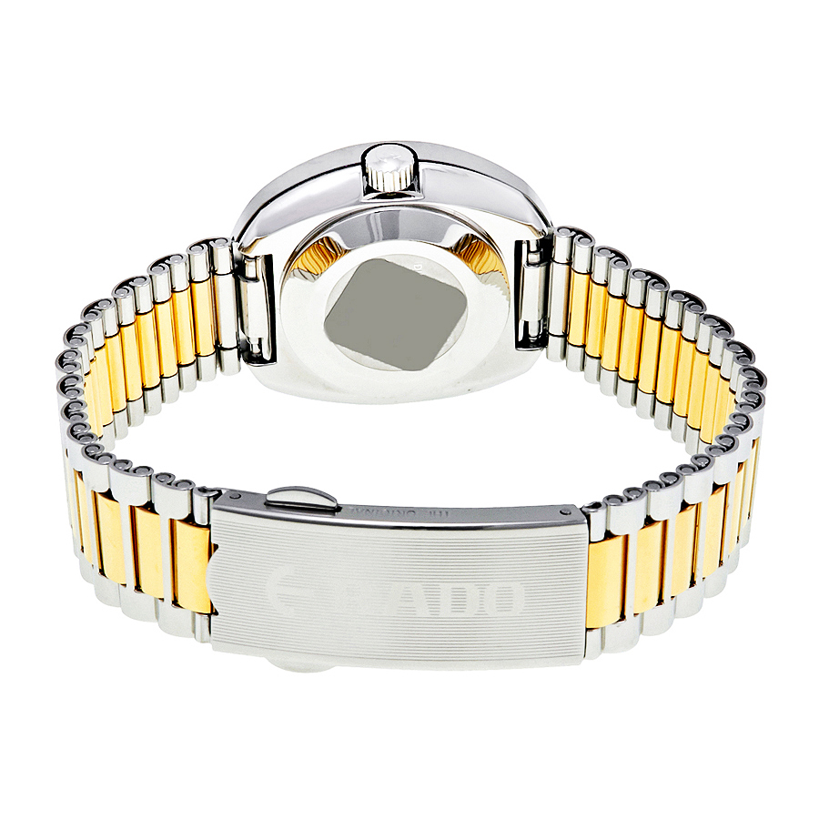 rado original diastar automatic diamond gold dial ladies watch r12403633 rado original diastar automatic diamond gold dial ladies watch r12403633