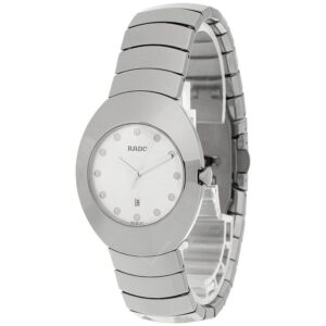 rado ovation quartz silver dial men's watch r26493112