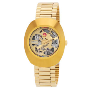 rado the original automatic gold dial men's watch r12064253