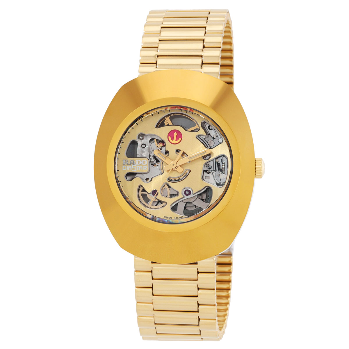 rado the original automatic gold dial men's watch r12064253 rado the original automatic gold dial men's watch r12064253
