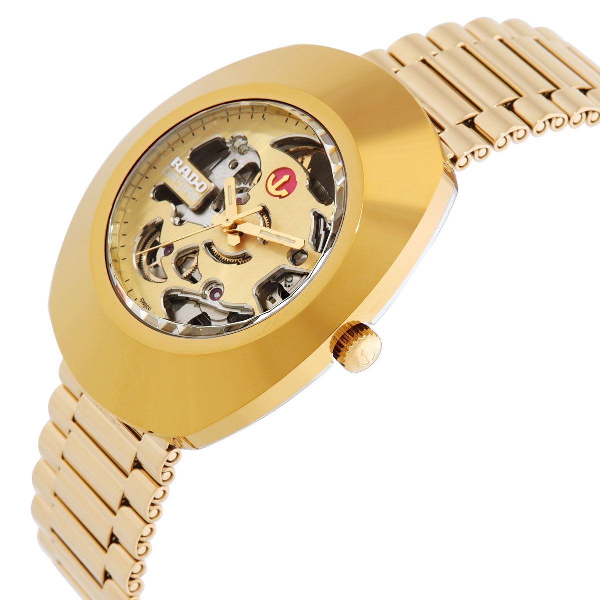 rado the original automatic gold dial men's watch r12064253 rado the original automatic gold dial men's watch r12064253