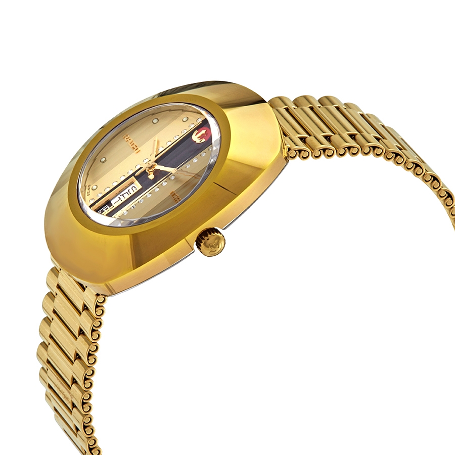 rado the original l automatic gold dial men's watch r12413343 rado the original l automatic gold dial men's watch r12413343