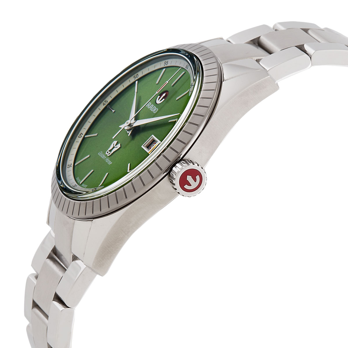 rado tradition automatic green dial men's watch r33101314 rado tradition automatic green dial men's watch r33101314