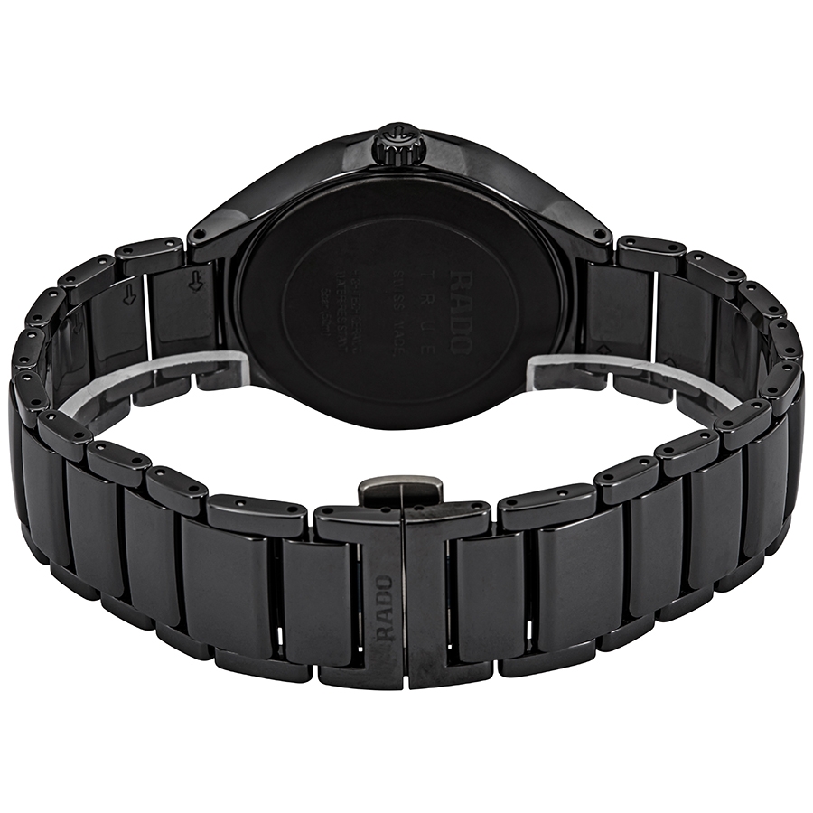 rado true automatic diamond black dial men's watch r27056732 rado true automatic diamond black dial men's watch r27056732
