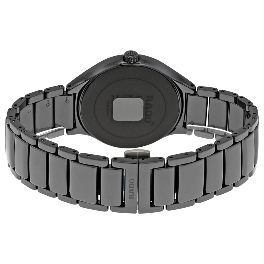 rado true black dial black ceramic men's watch r27238712 rado true black dial black ceramic men's watch r27238712