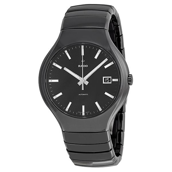 rado true black dial black ceramic men's watch r27857162 rado true black dial black ceramic men's watch r27857162