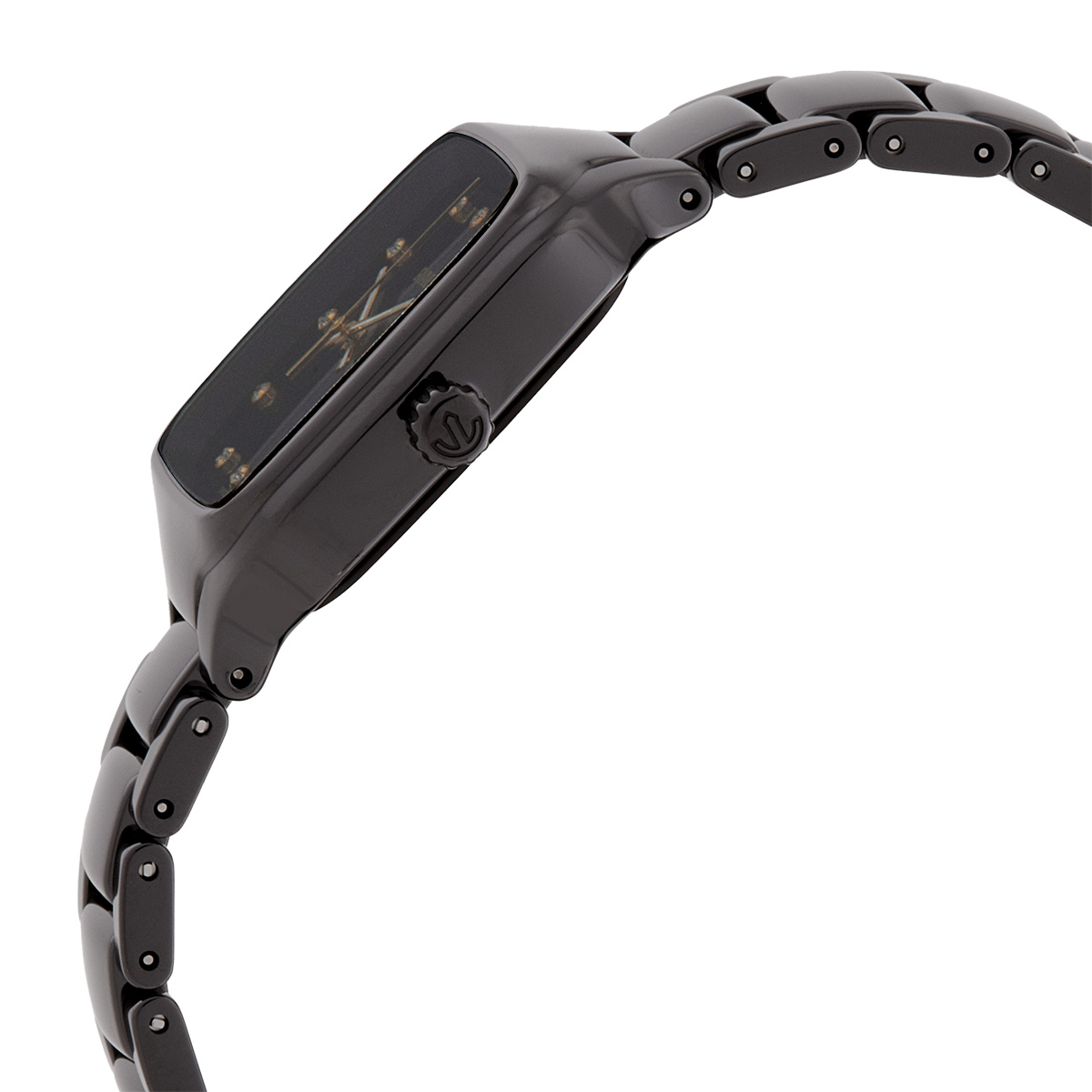 rado true quartz diamond black dial ladies watch r27080702 rado true quartz diamond black dial ladies watch r27080702