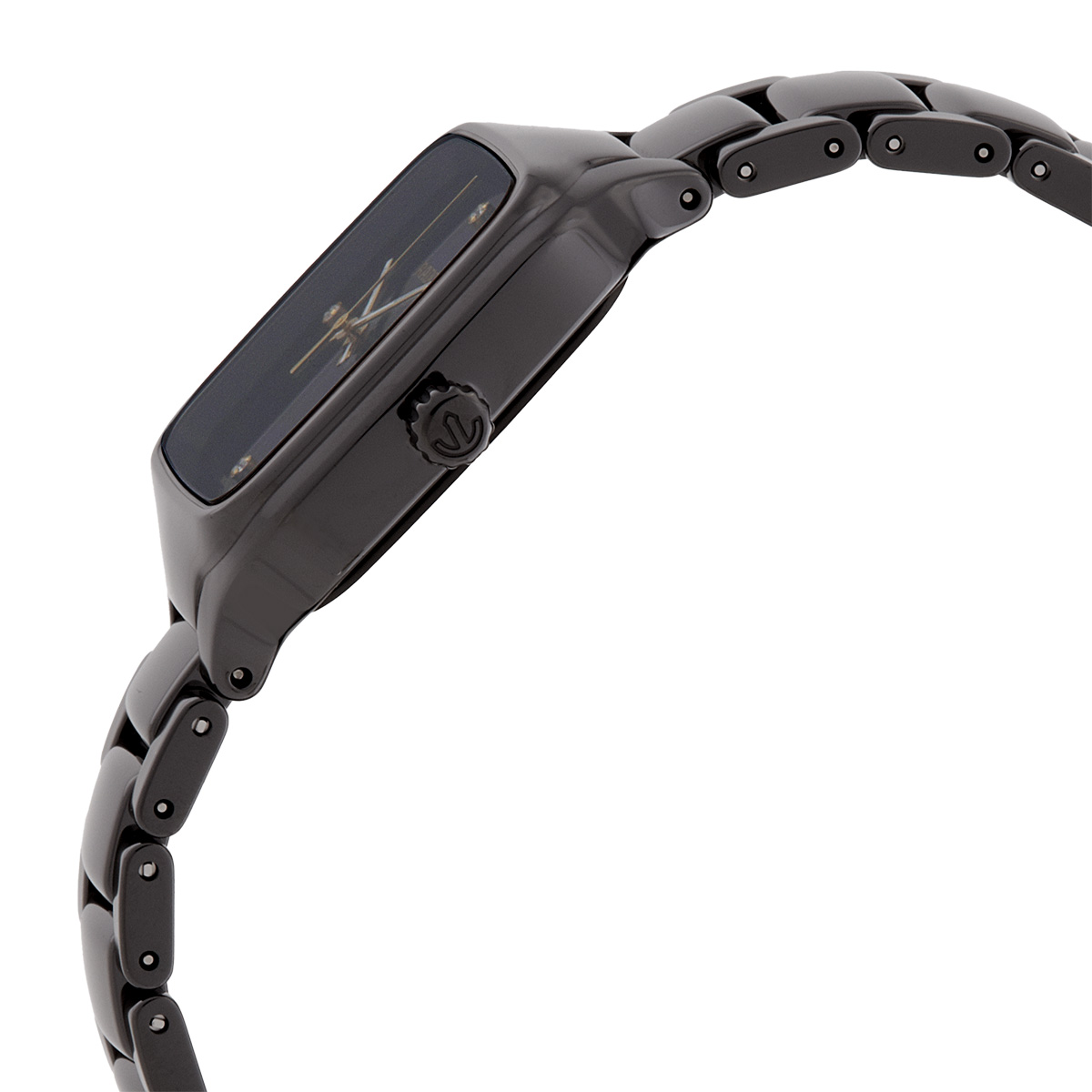 rado true quartz diamond black dial ladies watch r27080722 rado true quartz diamond black dial ladies watch r27080722