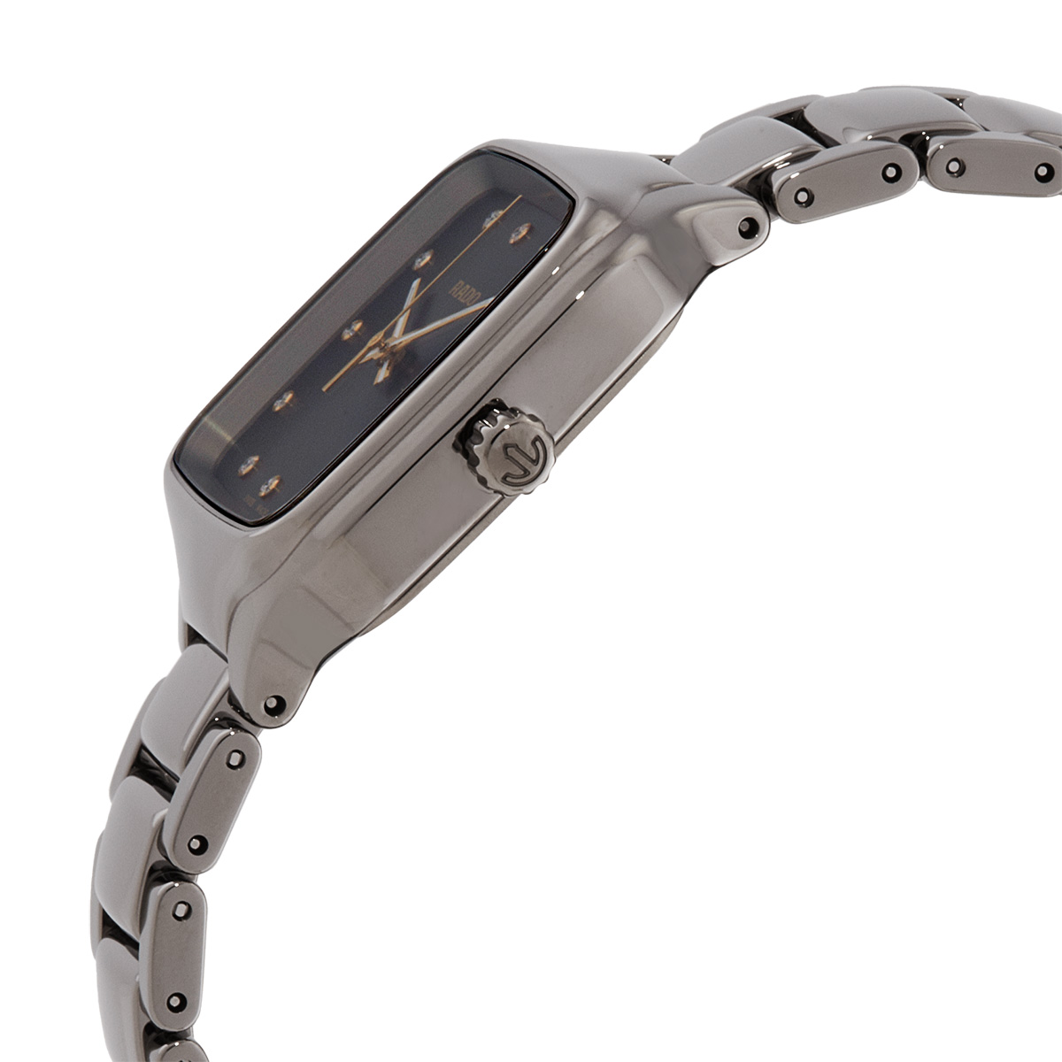 rado true square quartz diamond grey dial ladies watch r27079702 rado true square quartz diamond grey dial ladies watch r27079702