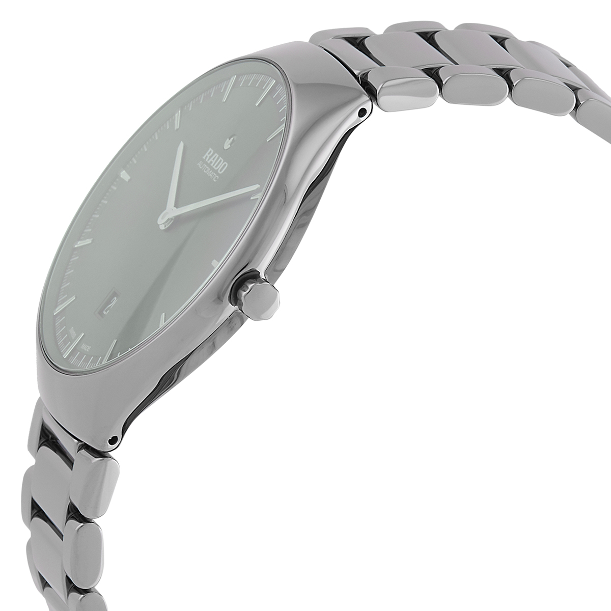 rado true thinline automatic green dial men's watch r27088312 rado true thinline automatic green dial men's watch r27088312