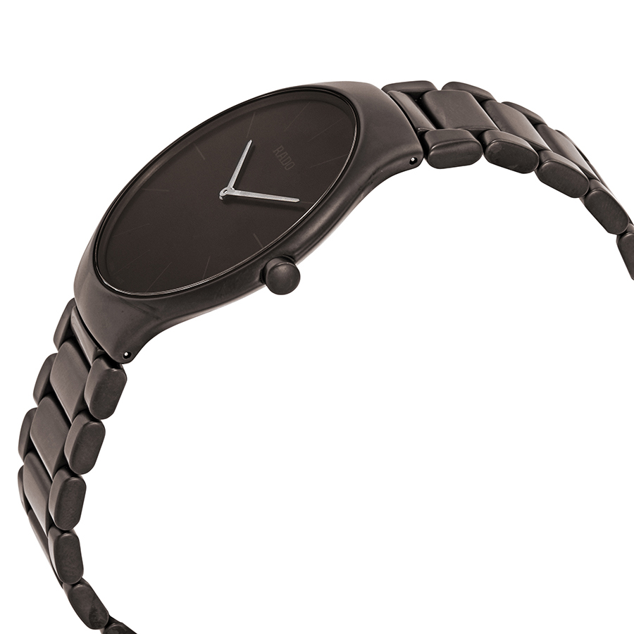 rado true thinline colors brown dial men's watch r27269302 rado true thinline colors brown dial men's watch r27269302