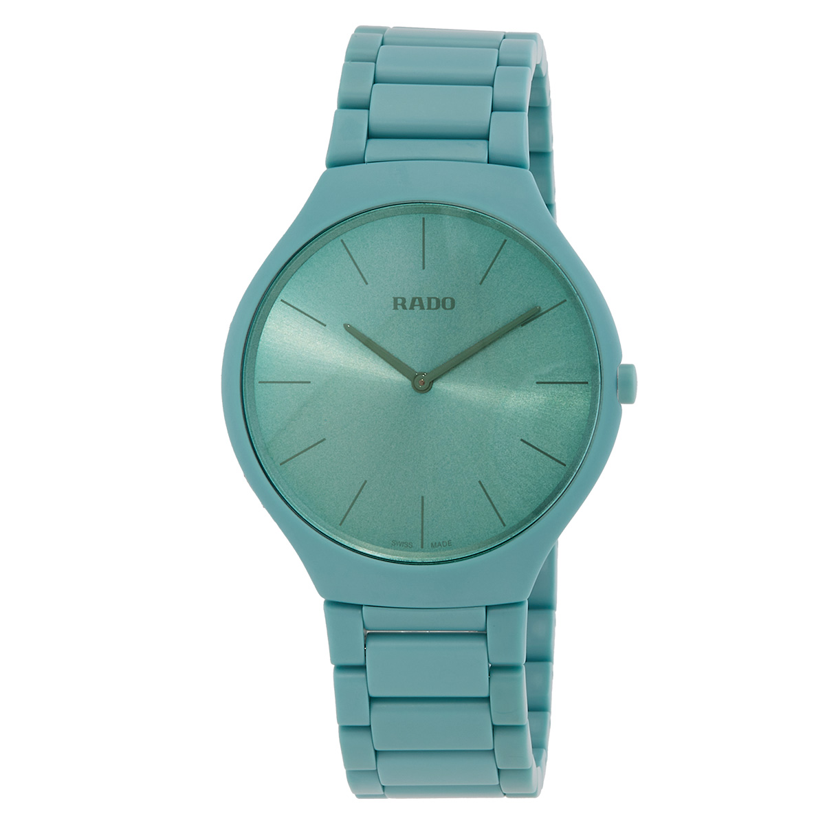 rado true thinline quartz green dial men's watch r27096662 rado true thinline quartz green dial men's watch r27096662