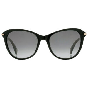 Home rag and bone grey gradient cat eye ladies sunglasses rnb1060/s 0807/9o 55
