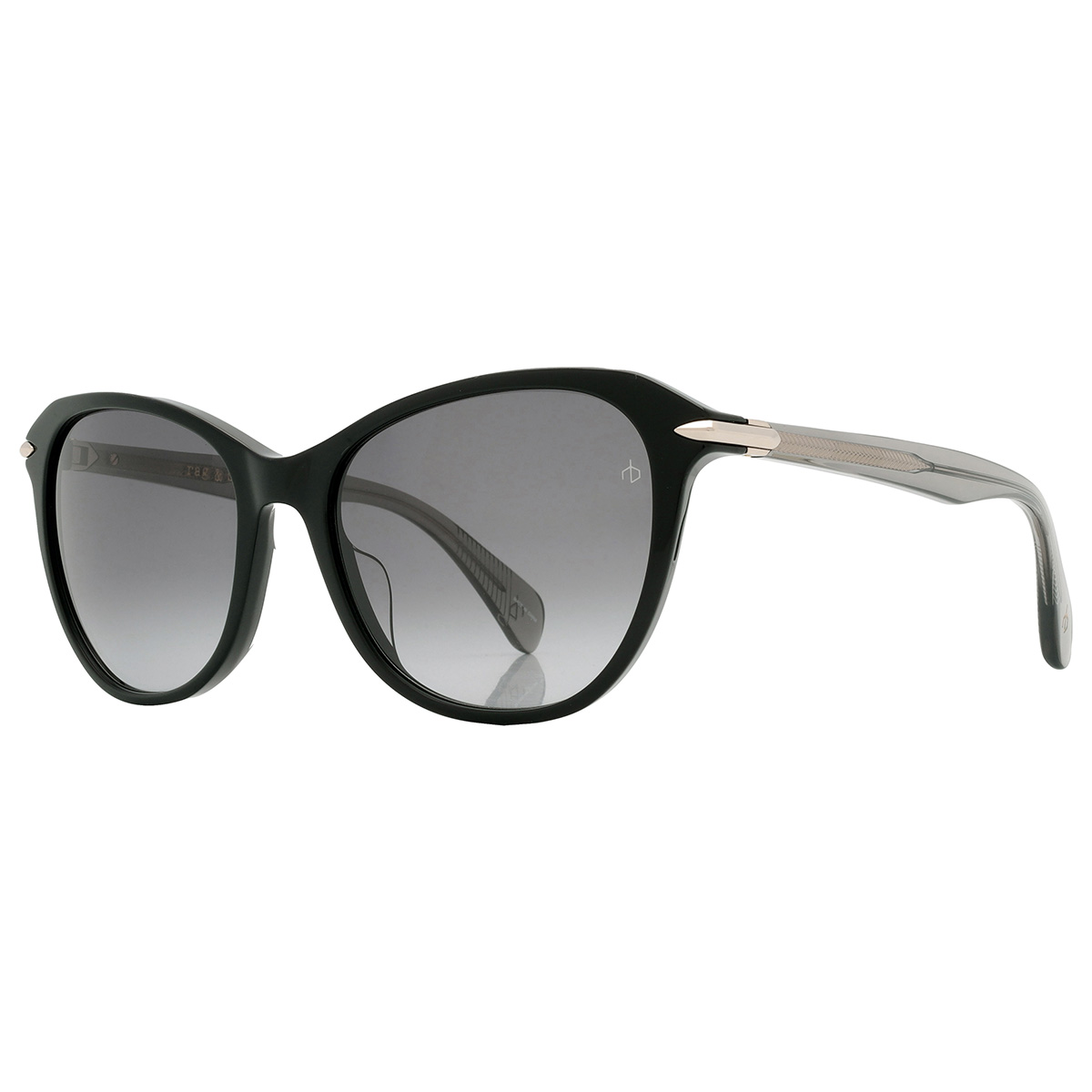 rag and bone grey gradient cat eye ladies sunglasses rnb1060/s 0807/9o 55 rag and bone grey gradient cat eye ladies sunglasses rnb1060/s 0807/9o 55