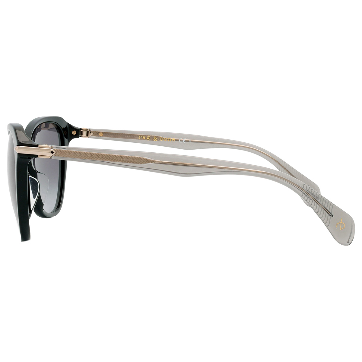 rag and bone grey gradient cat eye ladies sunglasses rnb1060/s 0807/9o 55 rag and bone grey gradient cat eye ladies sunglasses rnb1060/s 0807/9o 55