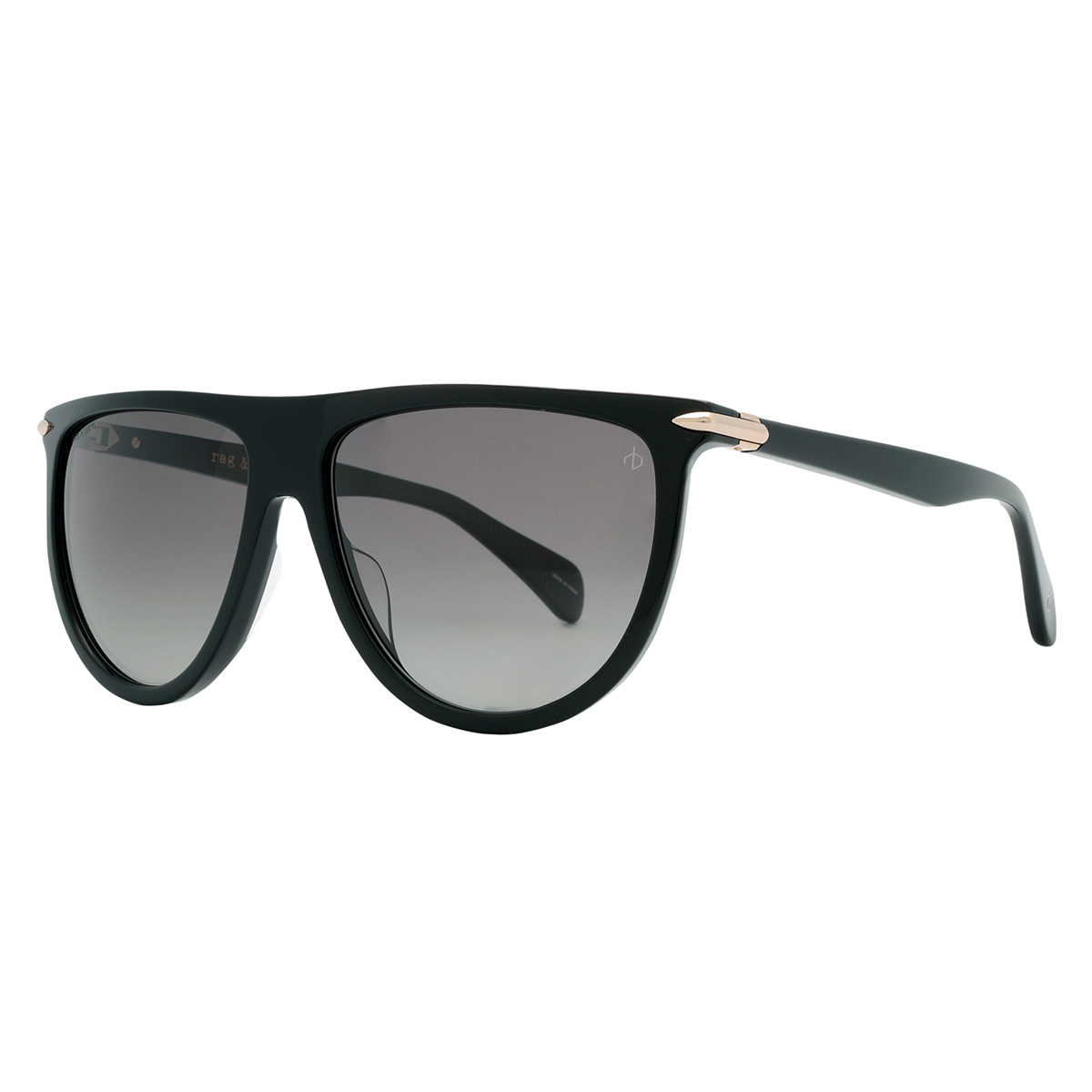 rag and bone polarized grey browline ladies sunglasses rnb1056/s 0807/wj 57 rag and bone polarized grey browline ladies sunglasses rnb1056/s 0807/wj 57