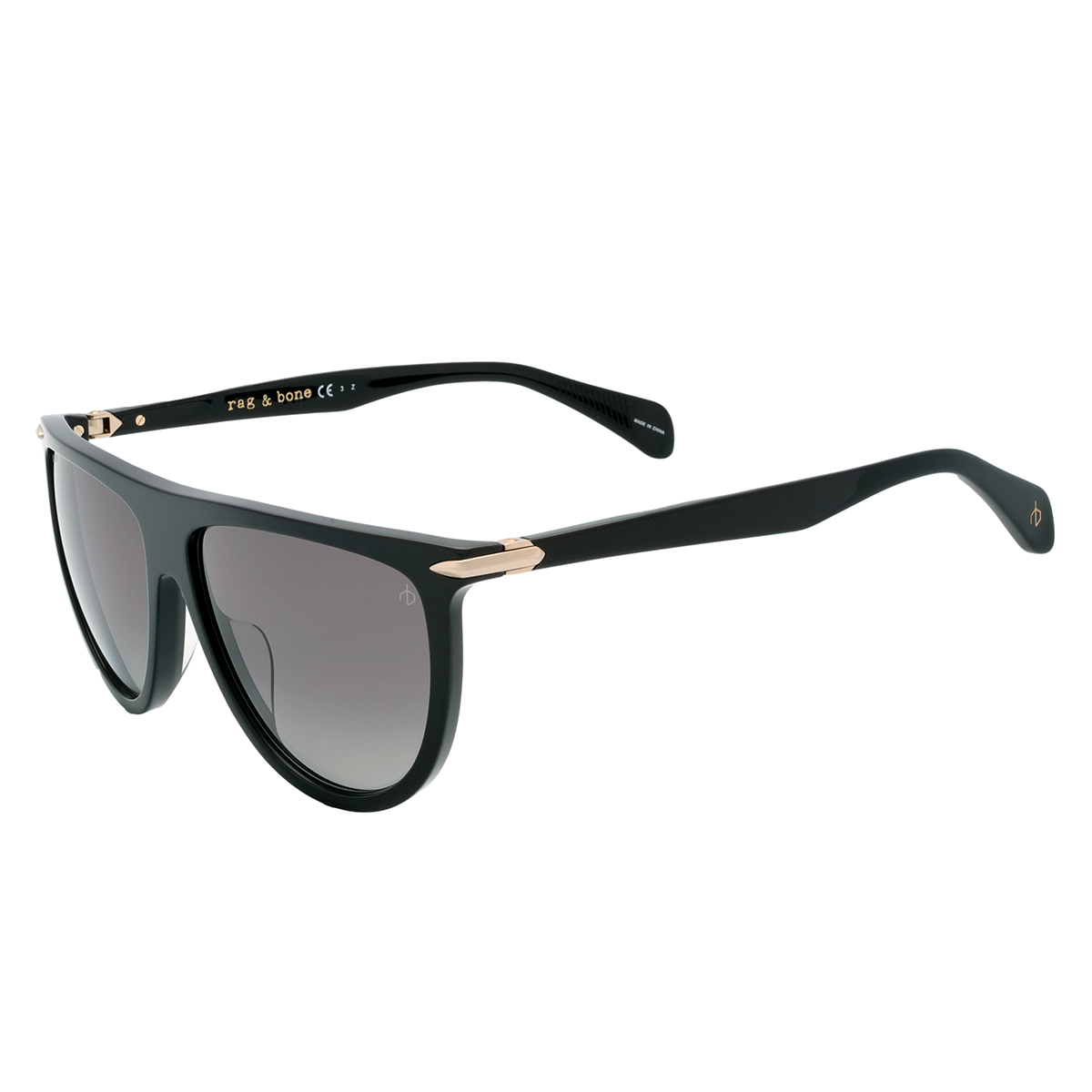 rag and bone polarized grey browline ladies sunglasses rnb1056/s 0807/wj 57 rag and bone polarized grey browline ladies sunglasses rnb1056/s 0807/wj 57