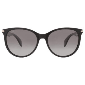 Home rag and bone polarized grey gradient oval ladies sunglasses rnb1020/s 0807/wj 54