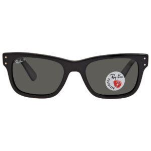 Home ray ban ray ban burbank polarized green rectangular men's sunglasses rb2283 901/58 55