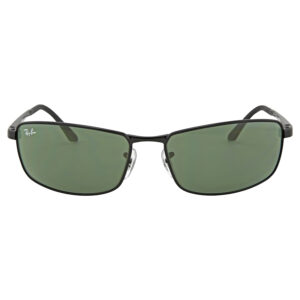 Home ray ban ray ban green classic rectangular men's sunglasses rb3498 002/71 61