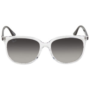 ray ban ray ban grey gradient square ladies sunglasses rb4378 647711 54