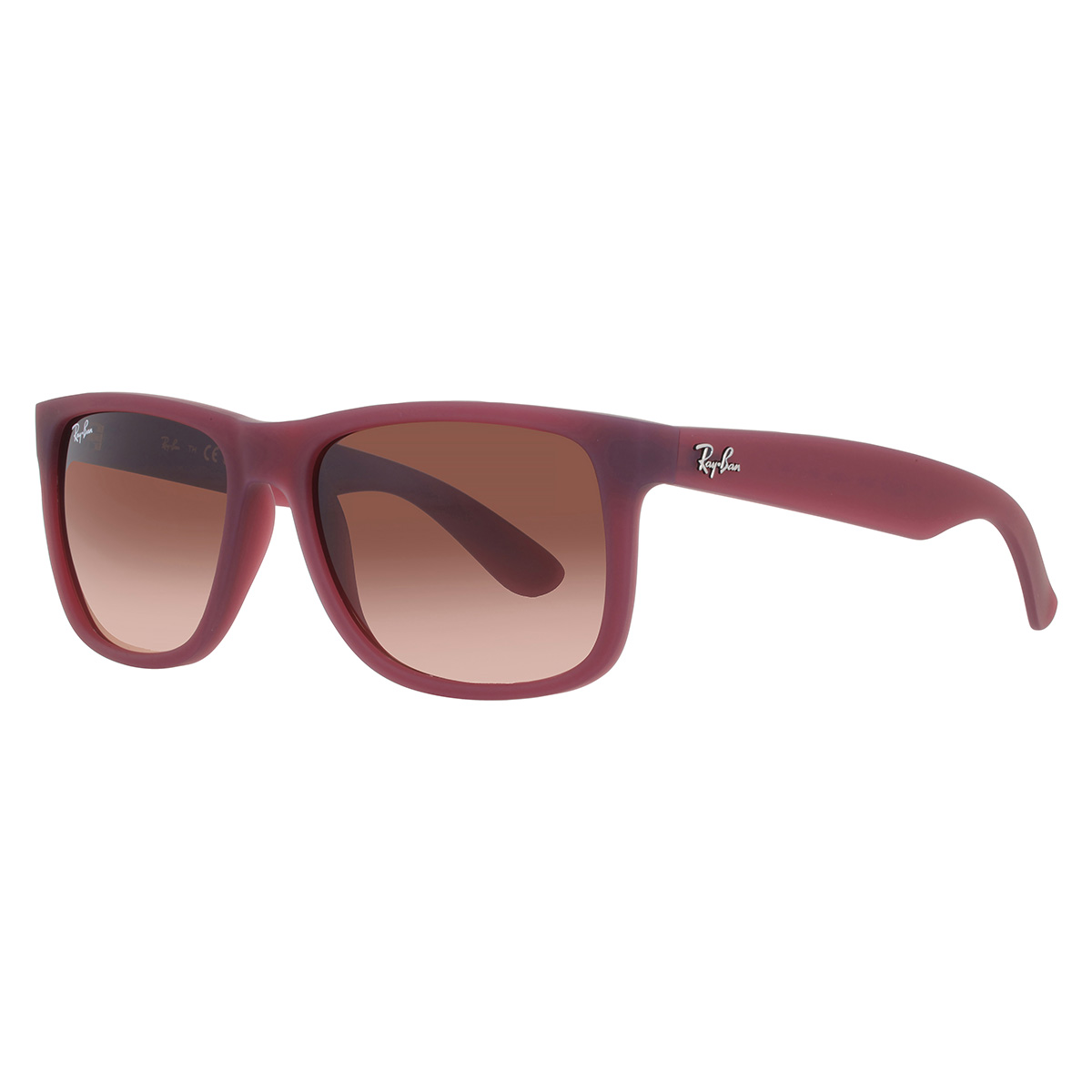 ray ban ray ban justin brown gradient square men's sunglasses rb4165 6815a5 54 ray ban ray ban justin brown gradient square men's sunglasses rb4165 6815a5 54