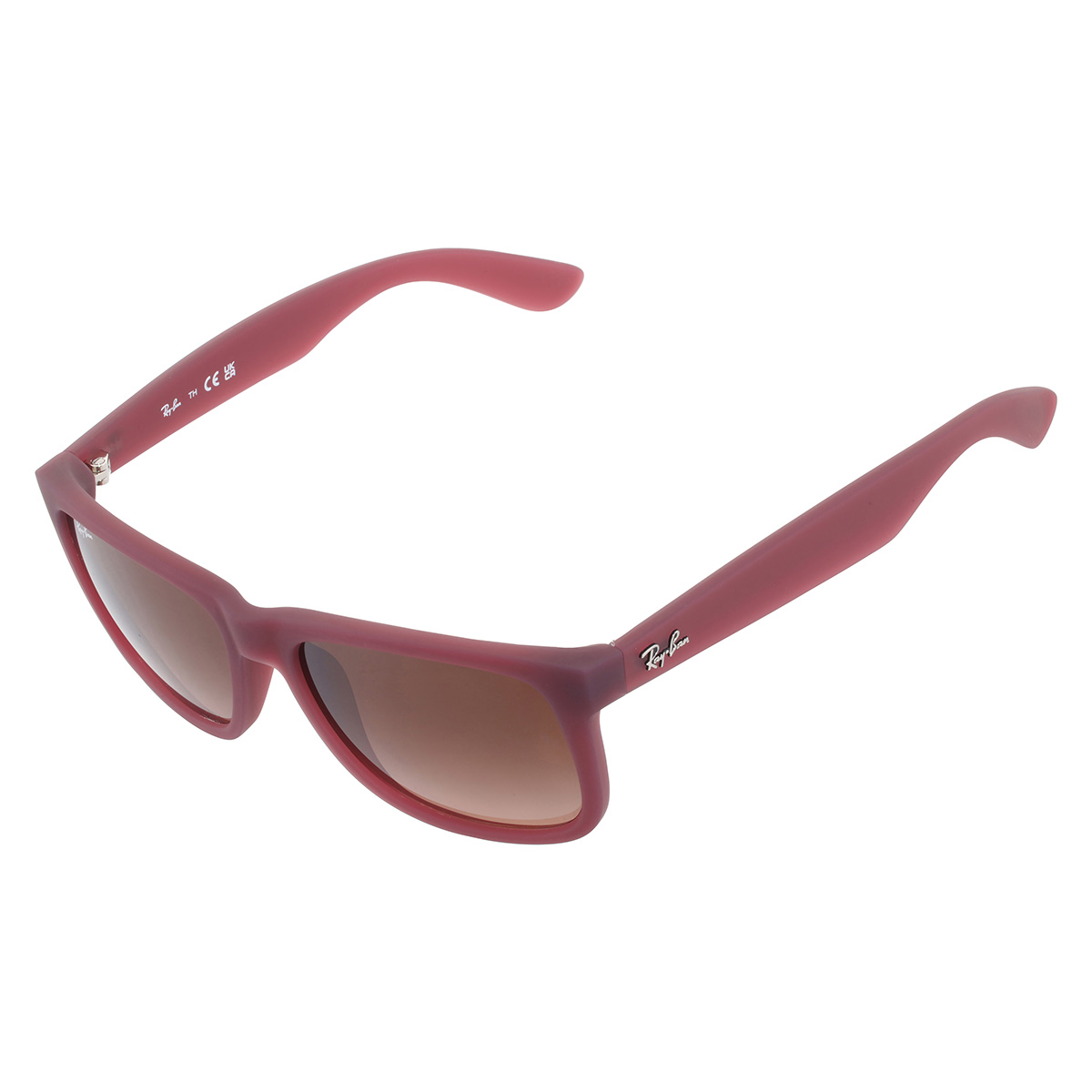 ray ban ray ban justin brown gradient square men's sunglasses rb4165 6815a5 54 ray ban ray ban justin brown gradient square men's sunglasses rb4165 6815a5 54