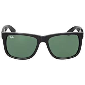 Home ray ban ray ban justin classic green classic square men's sunglasses rb4165 601/71 54