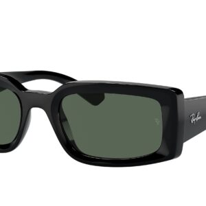 Home ray ban ray ban kiliane bio based dark green rectangular ladies sunglasses rb4395f 667771 54