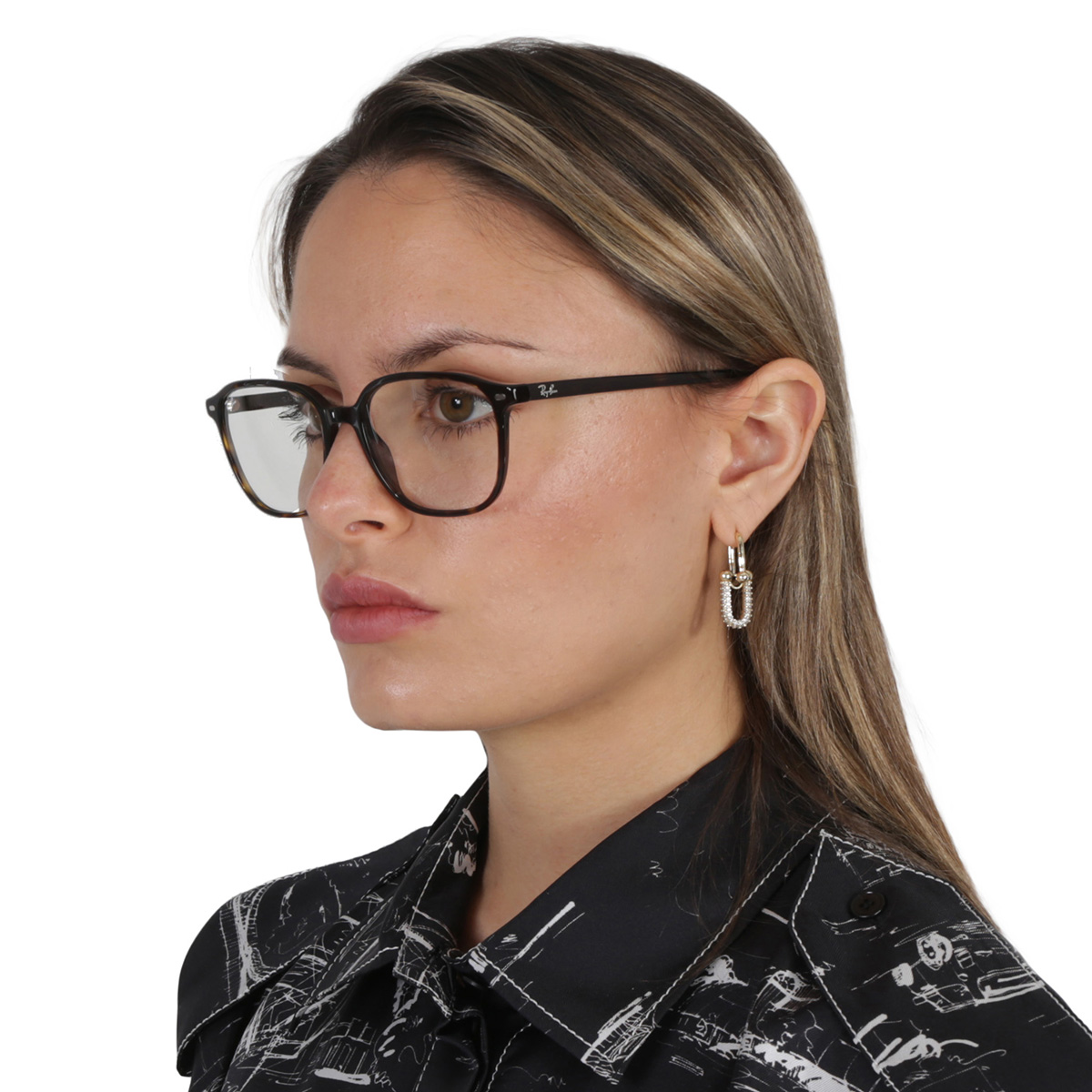 ray ban ray ban leonard transitions clear square ladies sunglasses rb2193 902/gh 53 ray ban ray ban leonard transitions clear square ladies sunglasses rb2193 902/gh 53