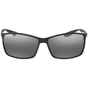 Home ray ban ray ban liteforce polarized silver mirror square men's sunglasses rb4179 601s82 62