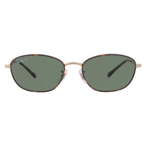 ray ban ray ban polarized g 15 green oval ladies sunglasses rb3749 927358 55