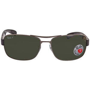 Home ray ban ray ban polarized green classic g 15 square men's sunglasses rb3522 004/9a 64