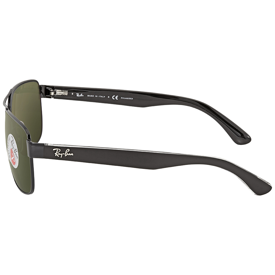 ray ban ray ban polarized green classic g 15 square men's sunglasses rb3530 002/9a 58 ray ban ray ban polarized green classic g 15 square men's sunglasses rb3530 002/9a 58