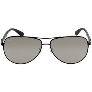 Home ray ban ray ban polarized grey mirror aviator men's sunglasses rb8313 002/k7 61