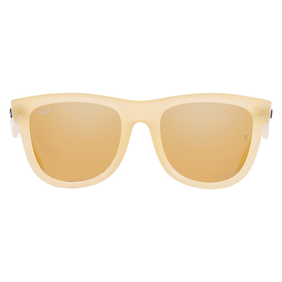 ray ban ray ban wayfarer reverse brown mirrored gold square men's sunglasses rbr0502s 68215a 53 ray ban ray ban wayfarer reverse brown mirrored gold square men's sunglasses rbr0502s 68215a 53