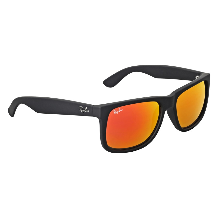 ray ban justin color mix red mirror lens sunglasses rb4165 622/6q 54 ray ban justin color mix red mirror lens sunglasses rb4165 622/6q 54
