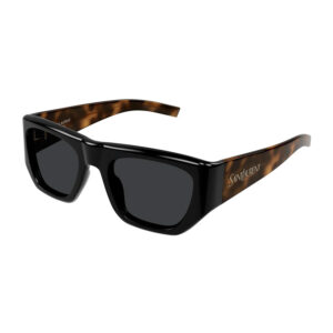 Витрина saint laurent black square ladies sunglasses sl 740 004 52