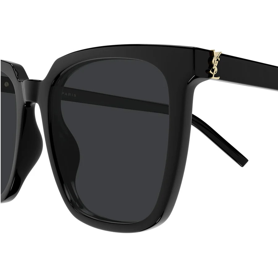 saint laurent black square ladies sunglasses sl m146 001 54 saint laurent black square ladies sunglasses sl m146 001 54