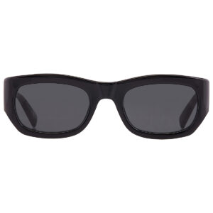 Витрина saint laurent dark grey rectangular ladies sunglasses sl 713 001 53