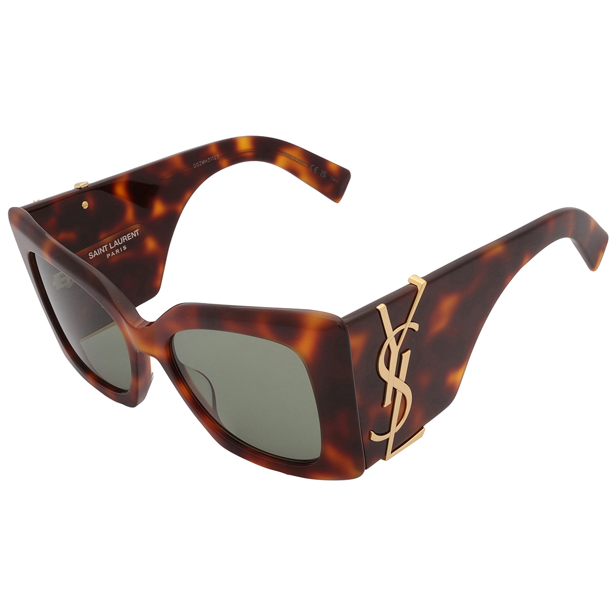 saint laurent green butterfly ladies sunglasses sl m119 blaze 002 54 saint laurent green butterfly ladies sunglasses sl m119 blaze 002 54