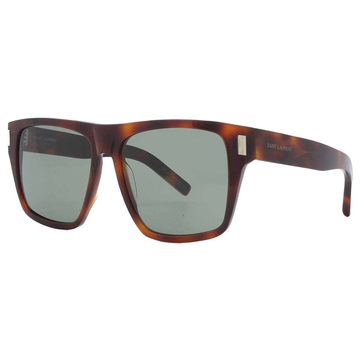 saint laurent green square ladies sunglasses sl 424 003 56 saint laurent green square ladies sunglasses sl 424 003 56