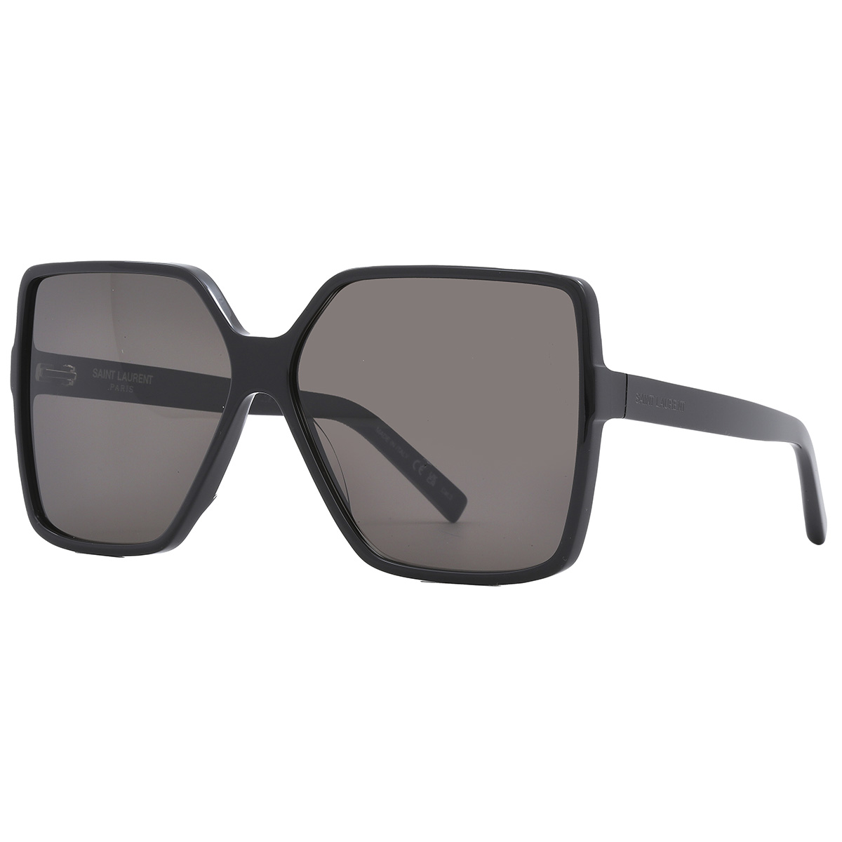 saint laurent grey oversized ladies sunglasses sl 232 betty 001 63 saint laurent grey oversized ladies sunglasses sl 232 betty 001 63
