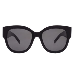 Home saint laurent grey butterfly ladies sunglasses sl m95/f 001 56