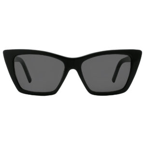 Витрина saint laurent grey cat eye ladies sunglasses sl 276 mica 032 55