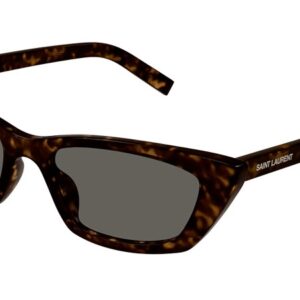 Витрина saint laurent grey cat eye ladies sunglasses sl 277 010 52