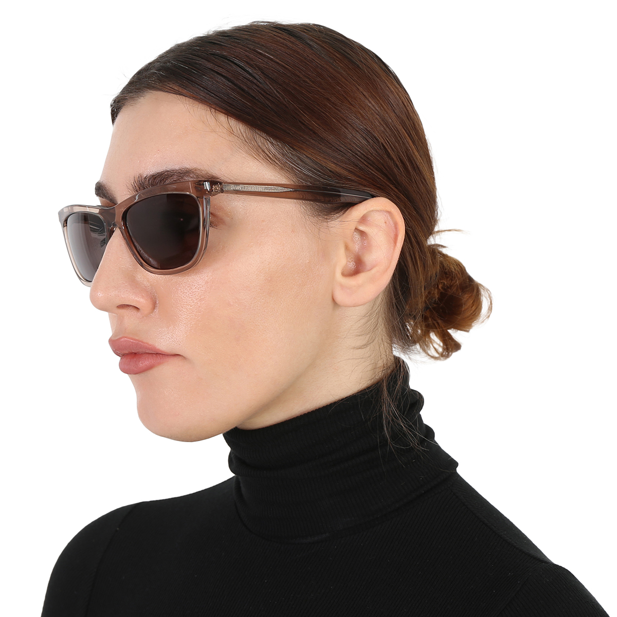 saint laurent grey cat eye ladies sunglasses sl 515 006 58 saint laurent grey cat eye ladies sunglasses sl 515 006 58