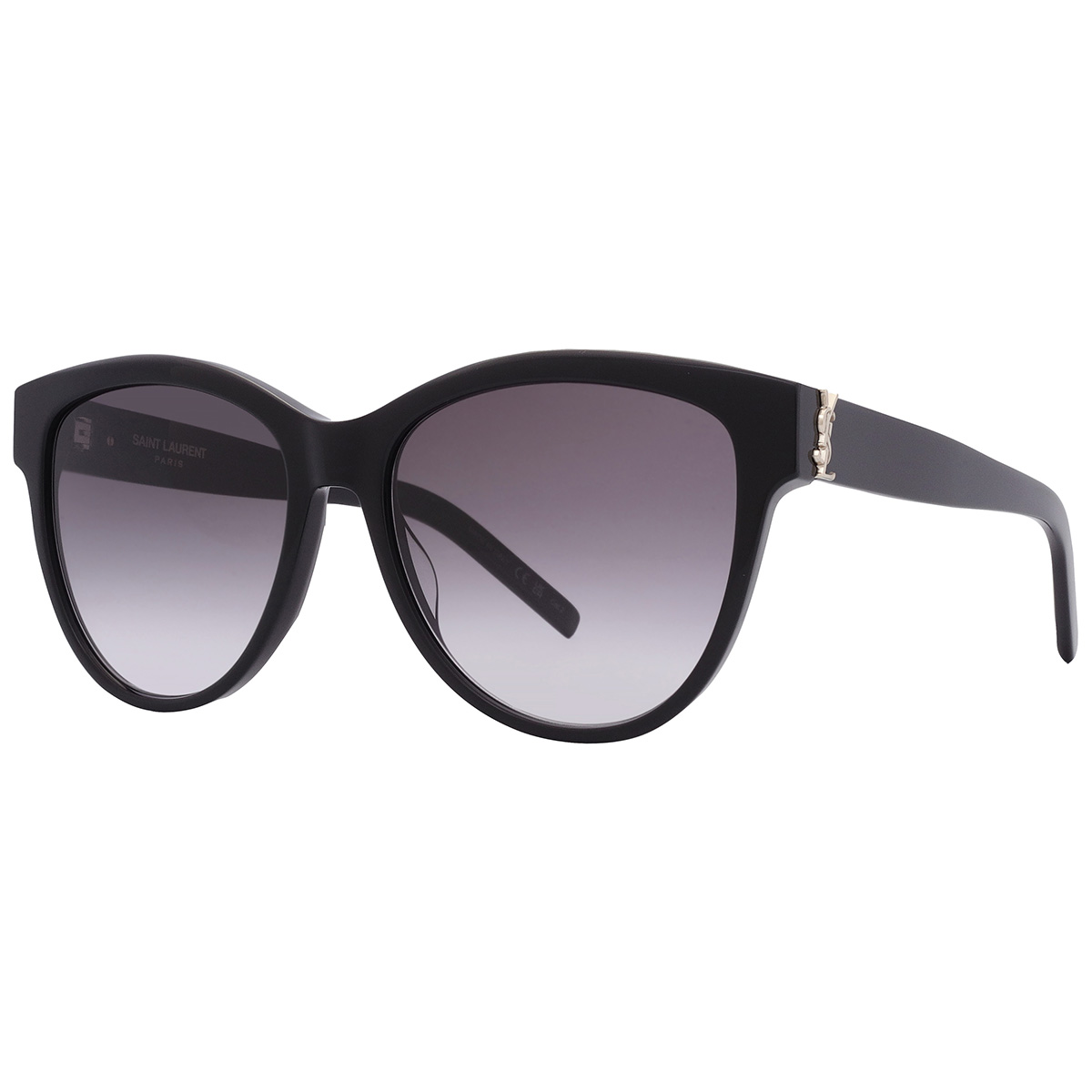 saint laurent grey gradient butterfly ladies sunglasses sl m107 002 55 saint laurent grey gradient butterfly ladies sunglasses sl m107 002 55