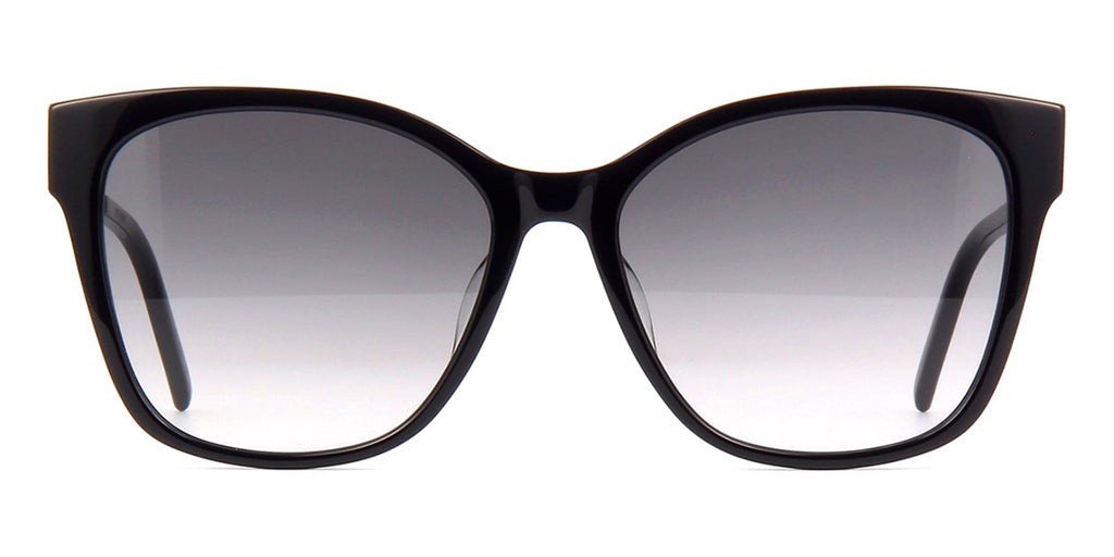 saint laurent grey gradient butterfly ladies sunglasses sl m48s/k 002 56 saint laurent grey gradient butterfly ladies sunglasses sl m48s/k 002 56